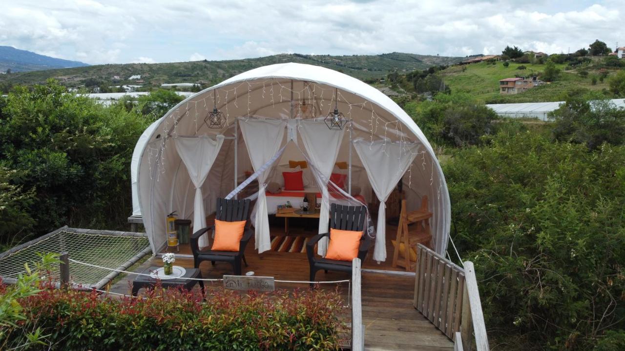 Origen Glamping Hotell Villa de Leyva Exteriör bild